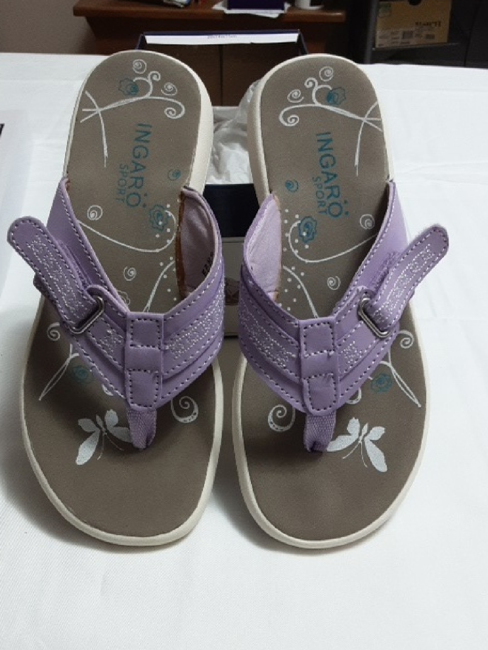 INGARO Sport Lavender Women's Thong Sandals